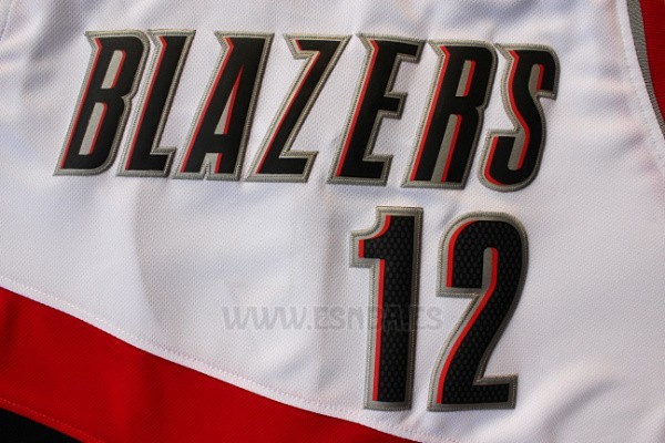 Camiseta Portland Trail Blazers LaMarcus Aldridge #12 Blanco